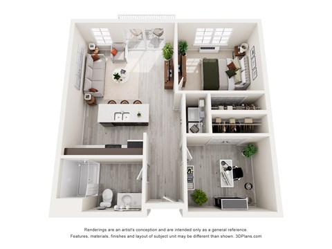 Edgeway- 1 bed w Den